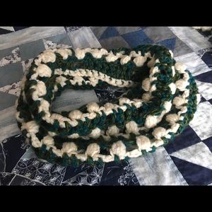 Handmade Infinity Crocheted Scarf